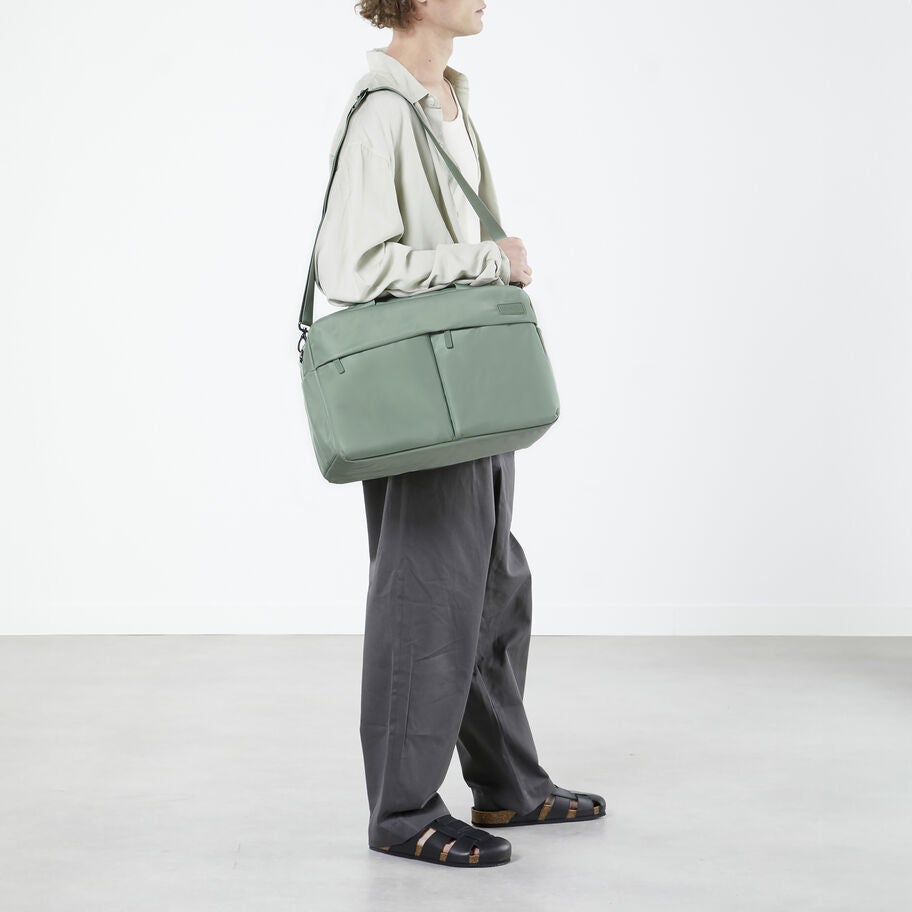 Lipault City Plume 24H Bag in the color Dry Sage. image number 1